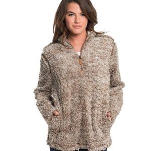 Southern Shirt Company Heather Sherpa Pullover
